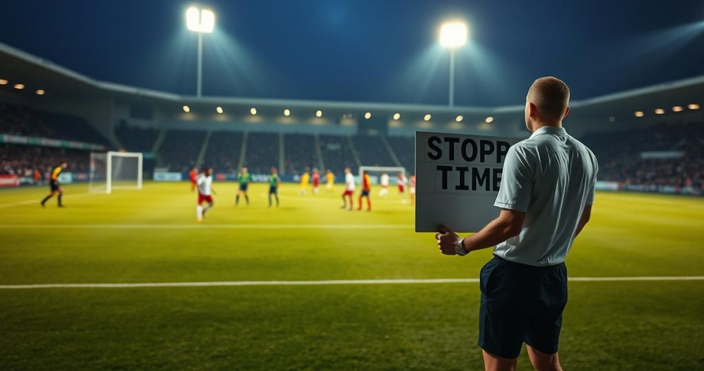 Análise dos acréscimos no fim do jogo
